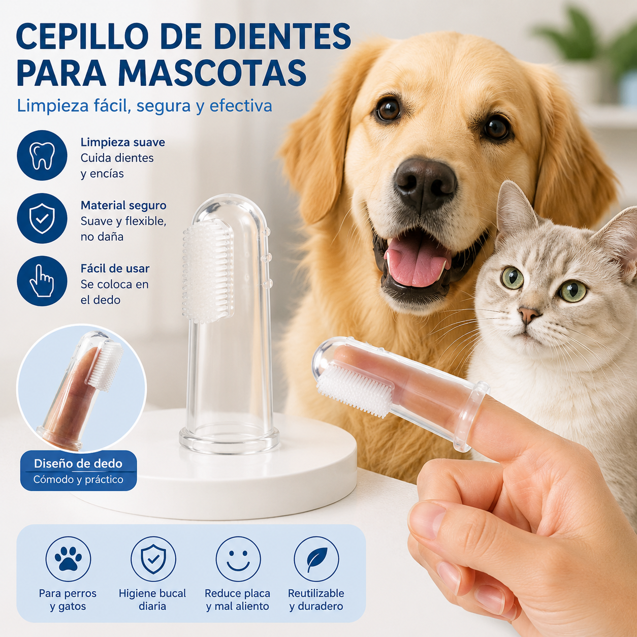Pack de 5 cepillos de dientes