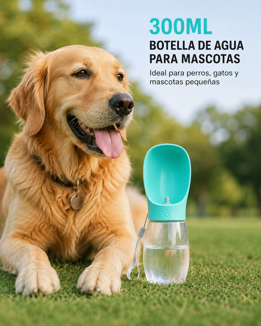 Botella portátil 300ML
